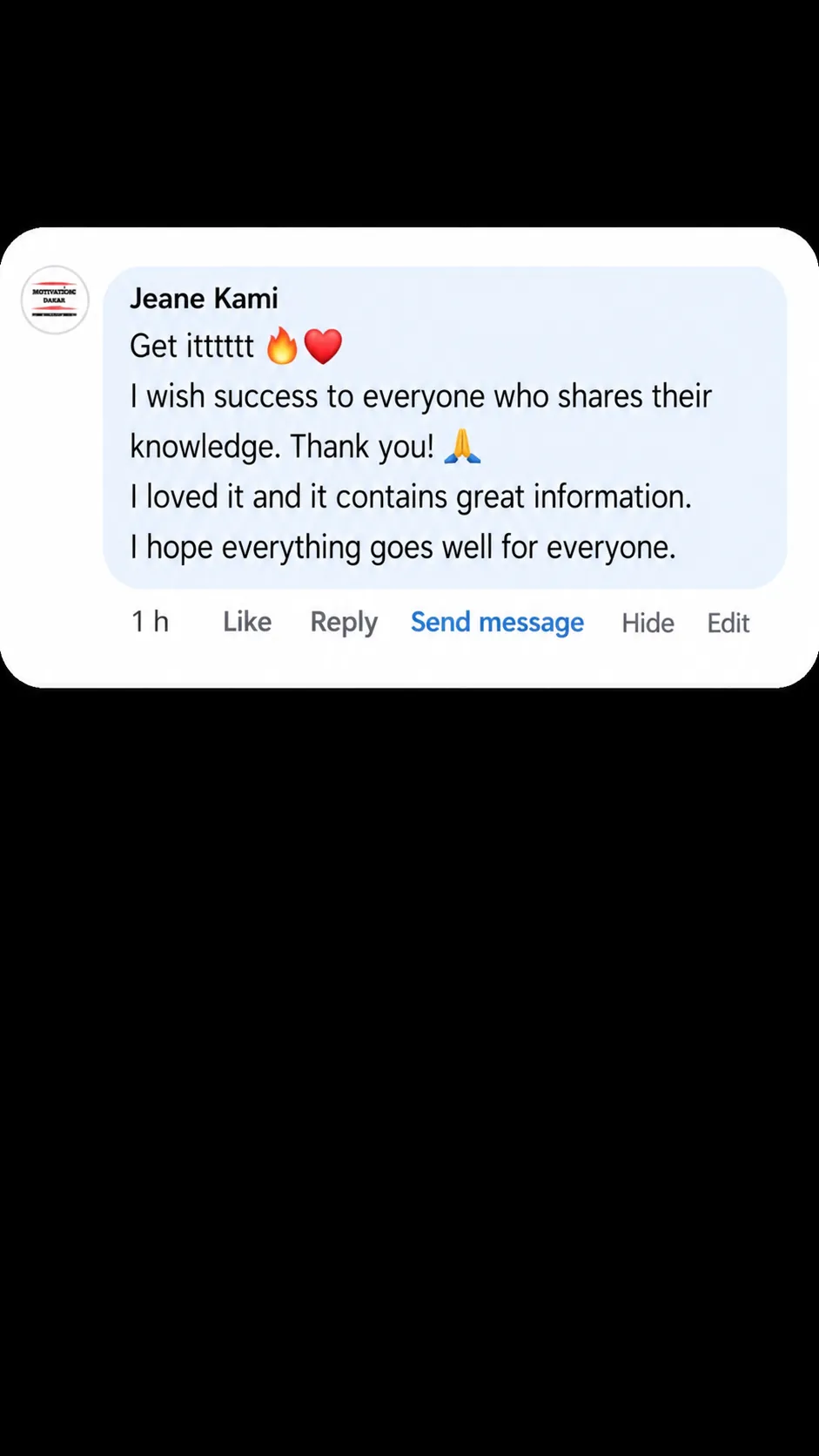 Customer testimonial 3